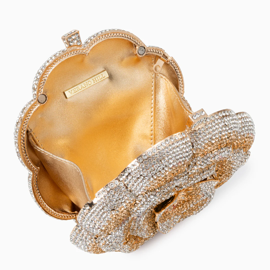 Jeline Flower Clutch Bag - Image 5