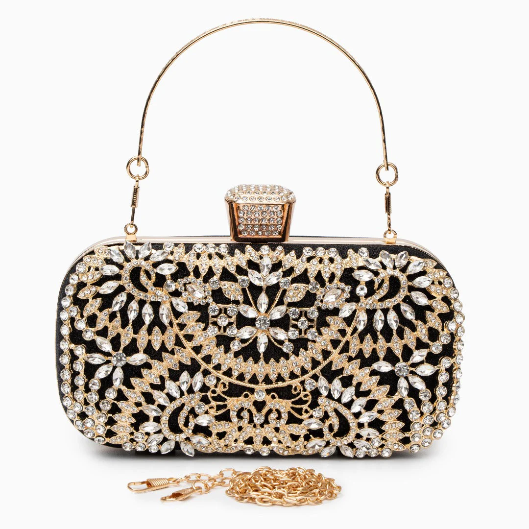 Luxurious Flower Clutch Bag - Image 11