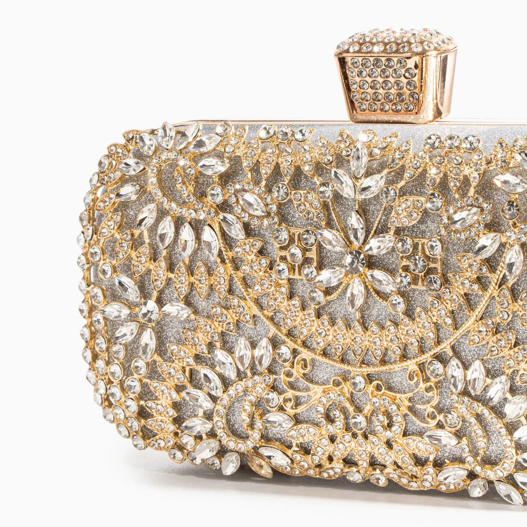 Luxurious Flower Clutch Bag - Image 2
