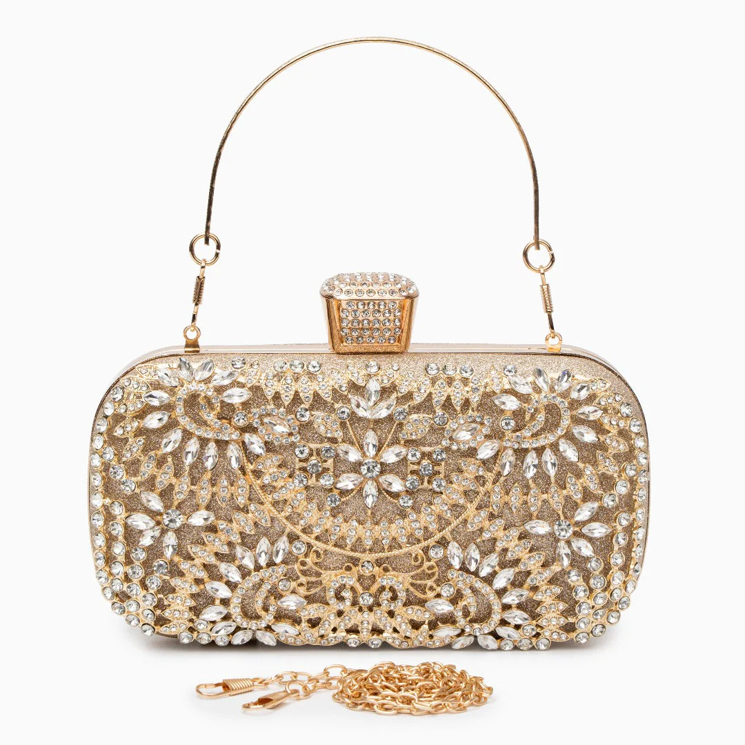 Luxurious Flower Clutch Bag - Image 5