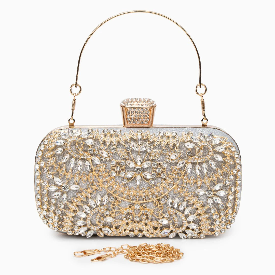 Luxurious Flower Clutch Bag - Image 7