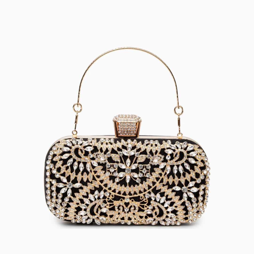 Luxurious Flower Clutch Bag - Image 8