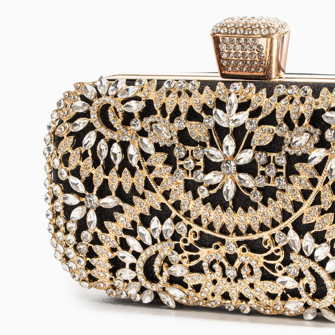 Luxurious Flower Clutch Bag - Image 9