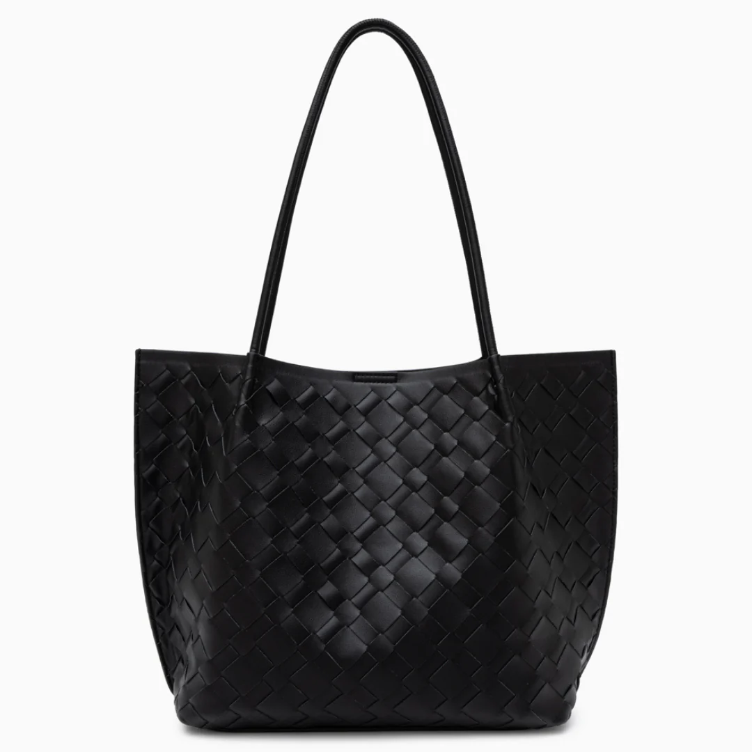 Mila Woven Shoulder Bag - Image 4