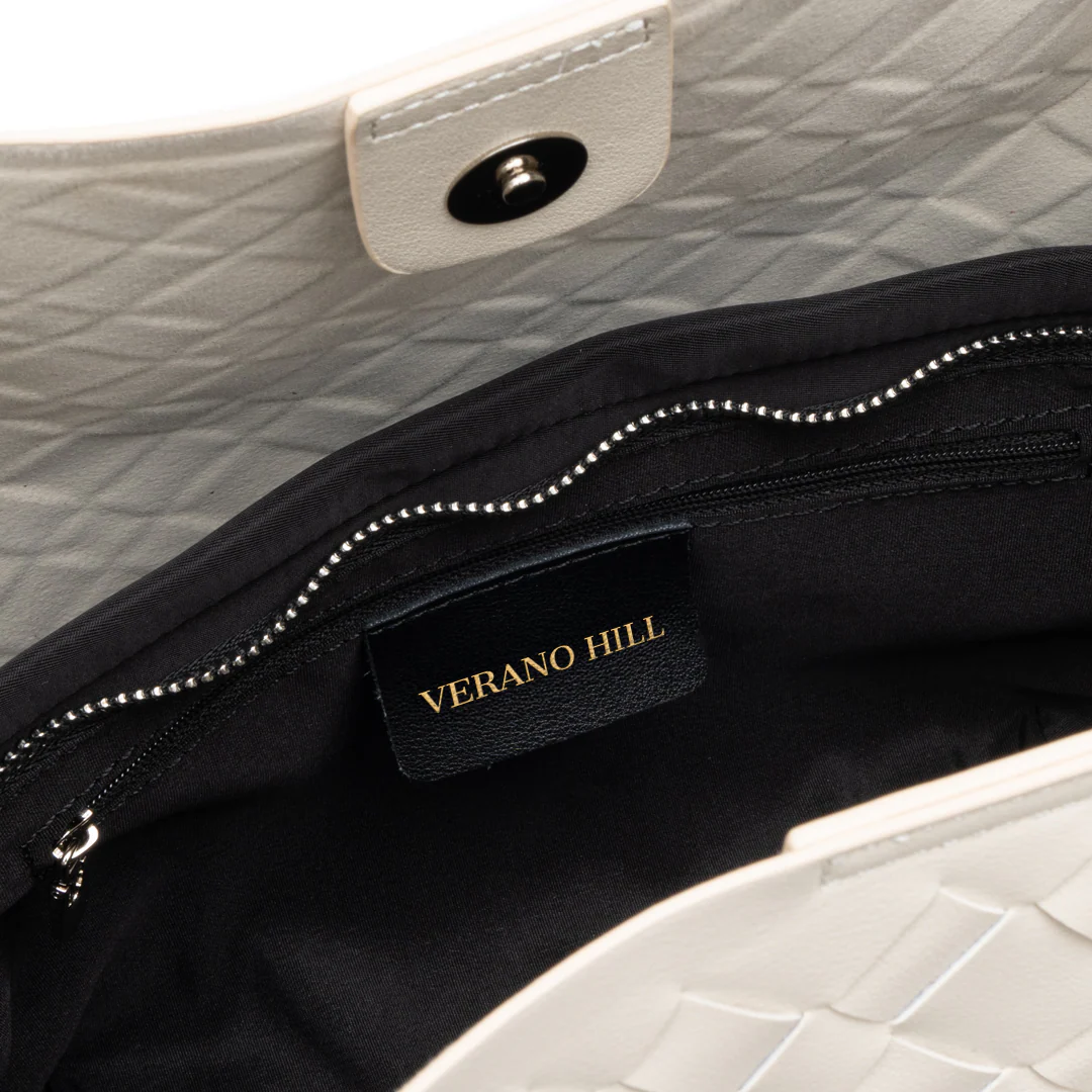 Mila Woven Shoulder Bag - Image 9